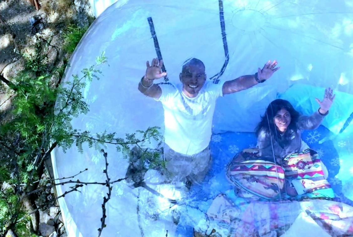 Cave, Yurt, Bubble And Other Glamping Adventures Hotel เซโดนา ภายนอก รูปภาพ