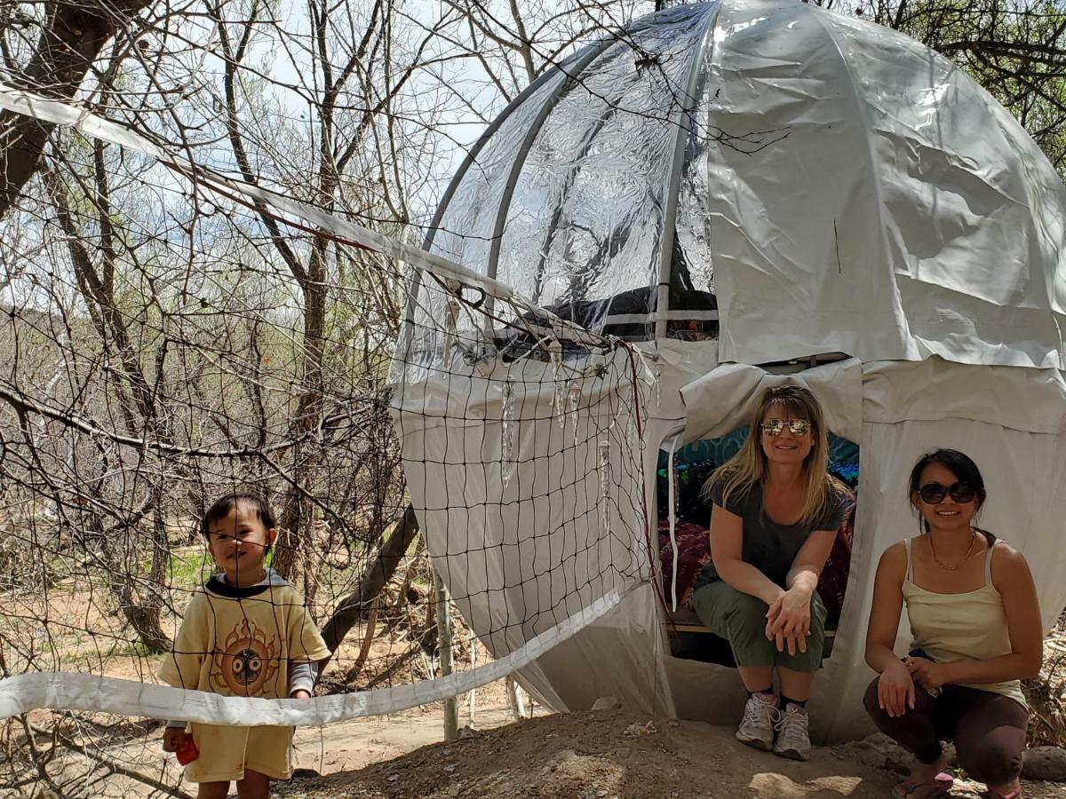 Cave, Yurt, Bubble And Other Glamping Adventures Hotel เซโดนา ภายนอก รูปภาพ